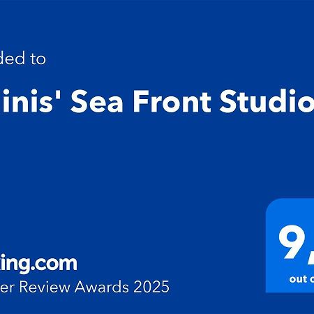 Galinis' Sea Front Studios Nea Kallikrateia Bagian luar foto