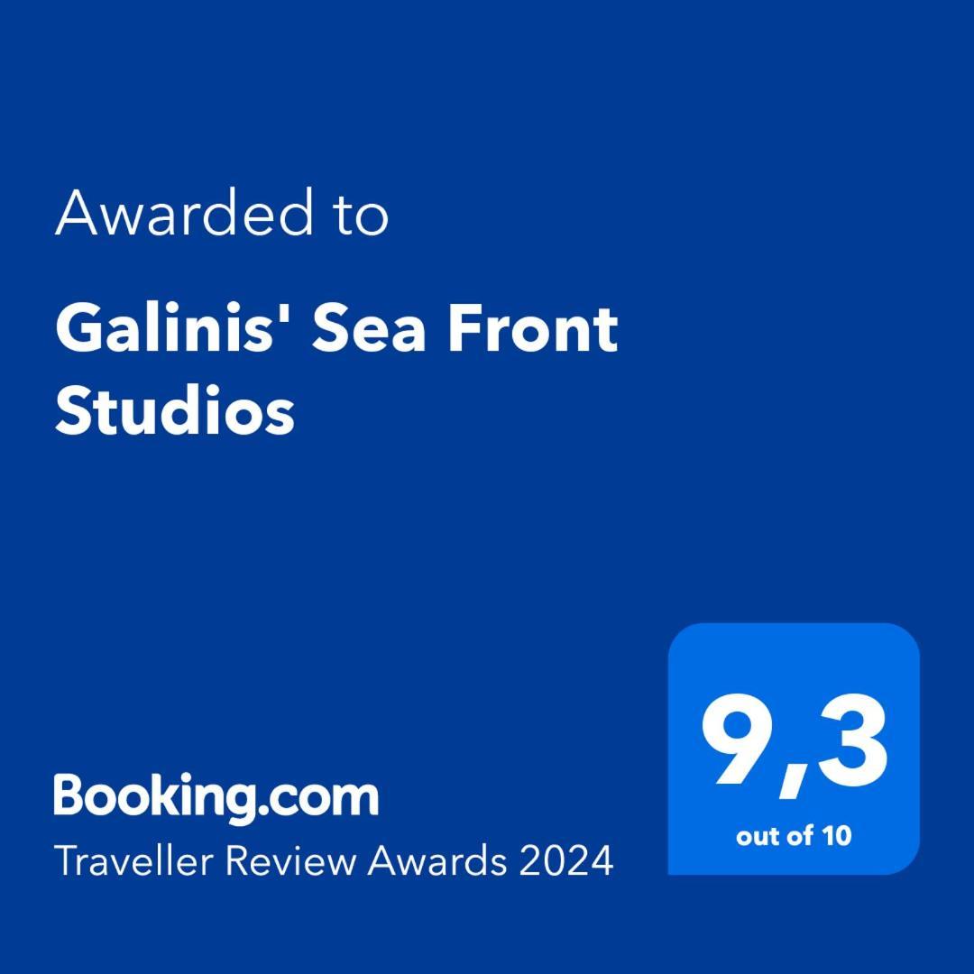 Galinis' Sea Front Studios Nea Kallikrateia Bagian luar foto